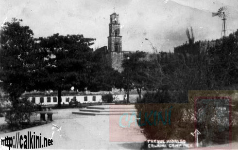 Parque Hidalgo. 1934